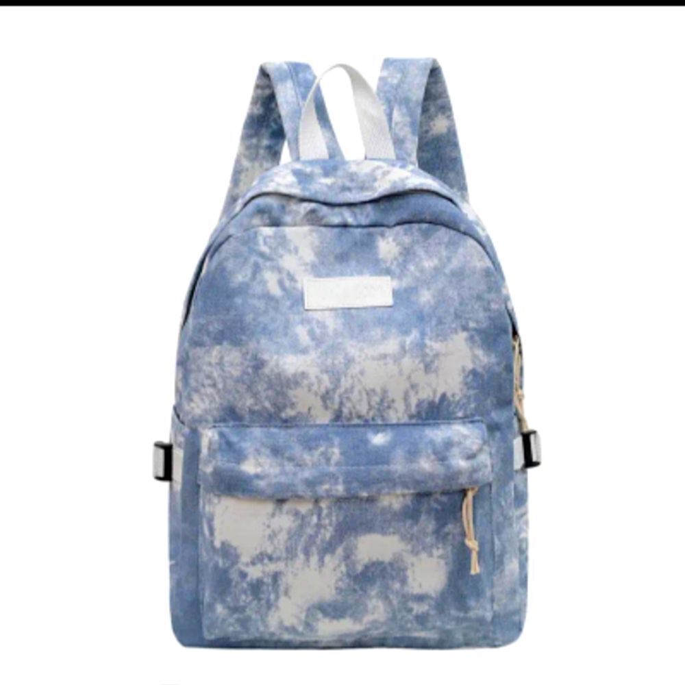 Grunge Street Style TieDye Backpack in Pastel Green | Back To School - Picture 5 of 11